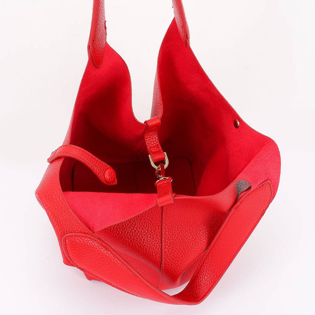 Grab and Go Handbag-Red