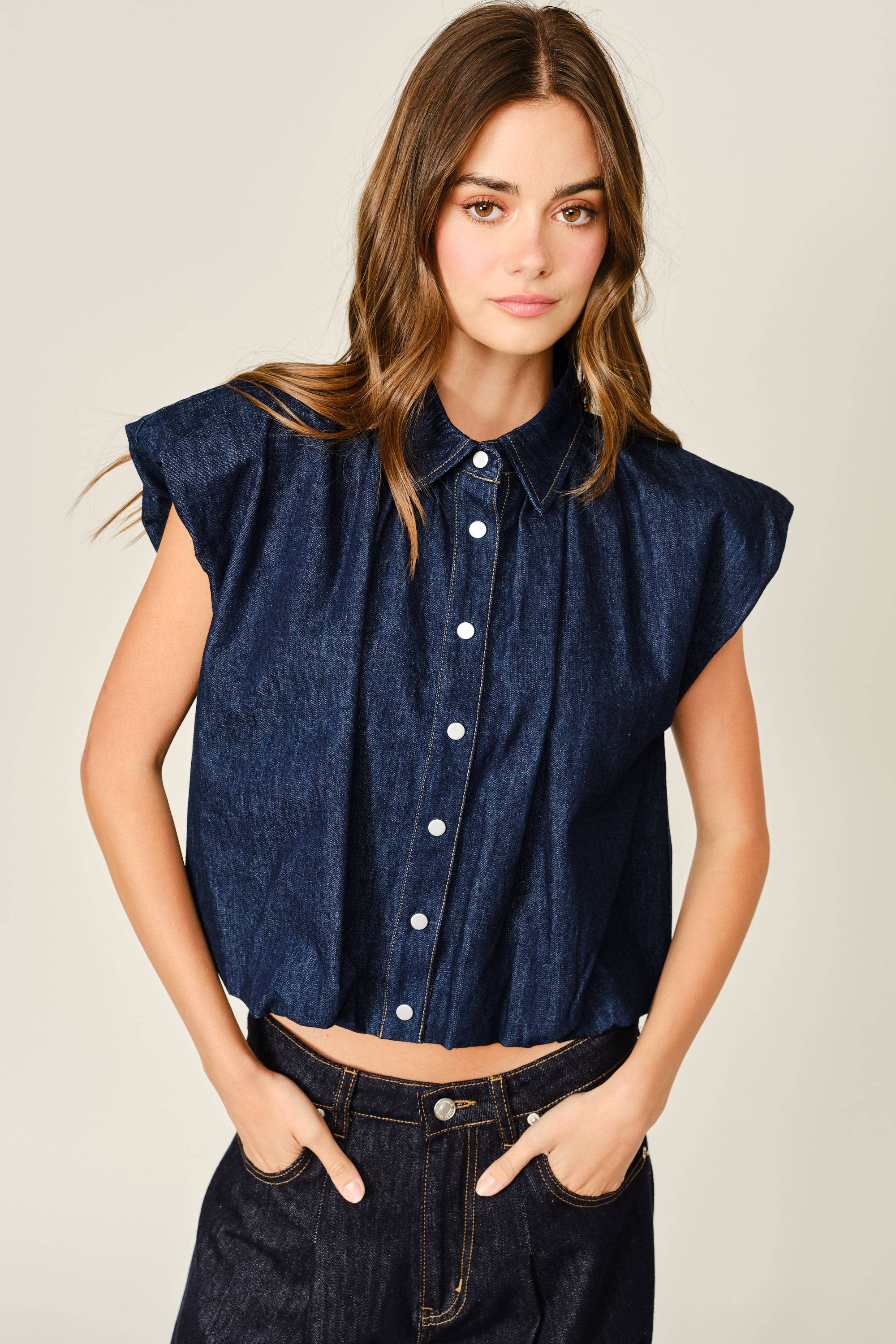 Twilight Denim Top