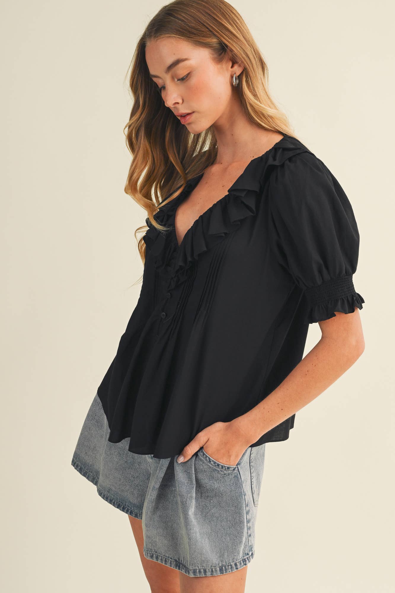 Primrose Poplin Top