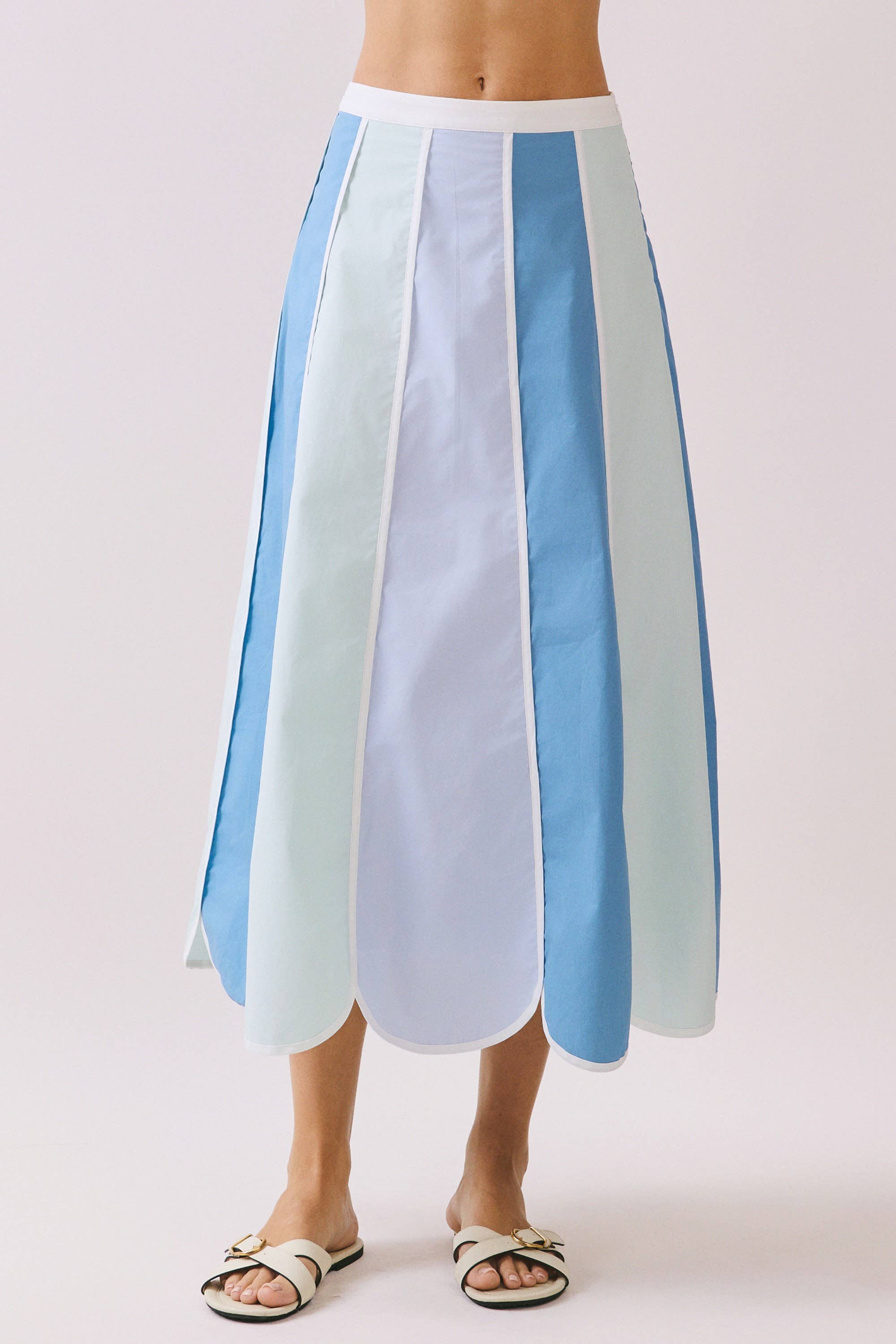 Daydream Palette Midi Skirt