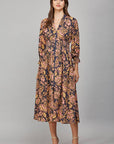 Heartfelt Harmony Floral Midi Dress