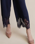 Lace Afternoon Cropped Pants