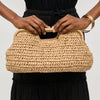 Lani Clutch- Natural