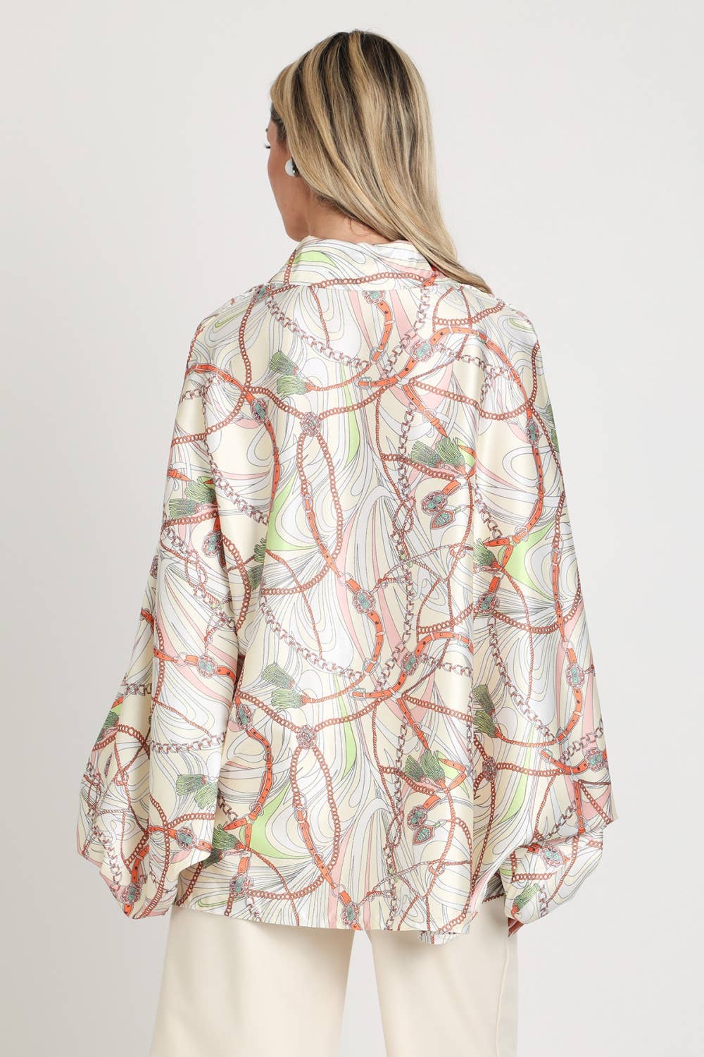 Equestrian Chain Dolman Top