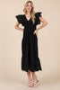 Vintage Love Smocked Midi Dress