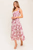 Romantic Toile Midi Dress