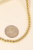 Gold Dipped Beaded Necklace
