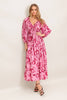 Modern Romance Floral Midi Dress