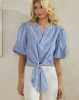 Island Girl Puff Sleeve Top