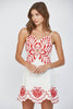 Seaside Stroll Embroidered Dress