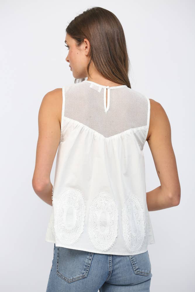 Celeste Lace Top