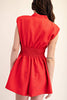 Darling Gaze Romper-Red