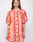 Sun and Wave Mini Dress
