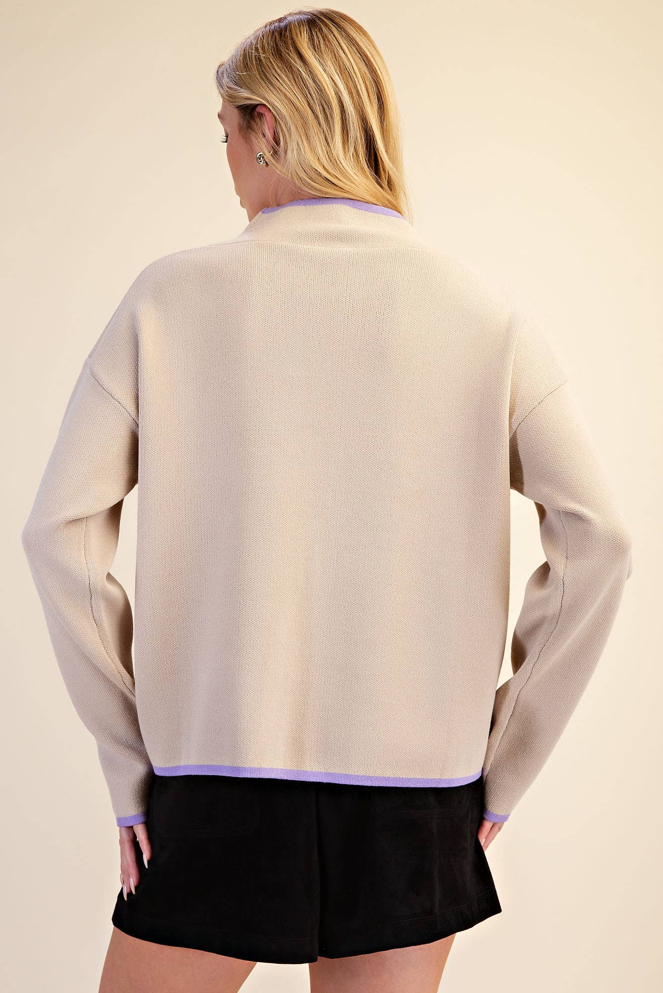 Falling Leaves Sweater-Beige