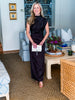 Turning Heads Maxi Dress- Black