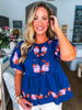 Cozumel Cutie Embroidered Top