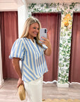Shoreline Stripe Top