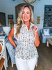 Cheers to You Peplum Top-Ivory