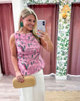 Peacock Solstice Peplum Top