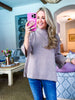 Sweet and Soft Pull Over Sweater-Mocha