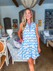 Floral Clouds Mini Dress