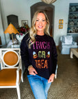 Trick Or Treat Sequin Sweater