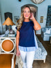 School Girl Asymmetrical Top