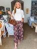 Redwoods Floral Print Pants