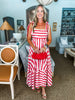 Walk on The Pier Midi Dress