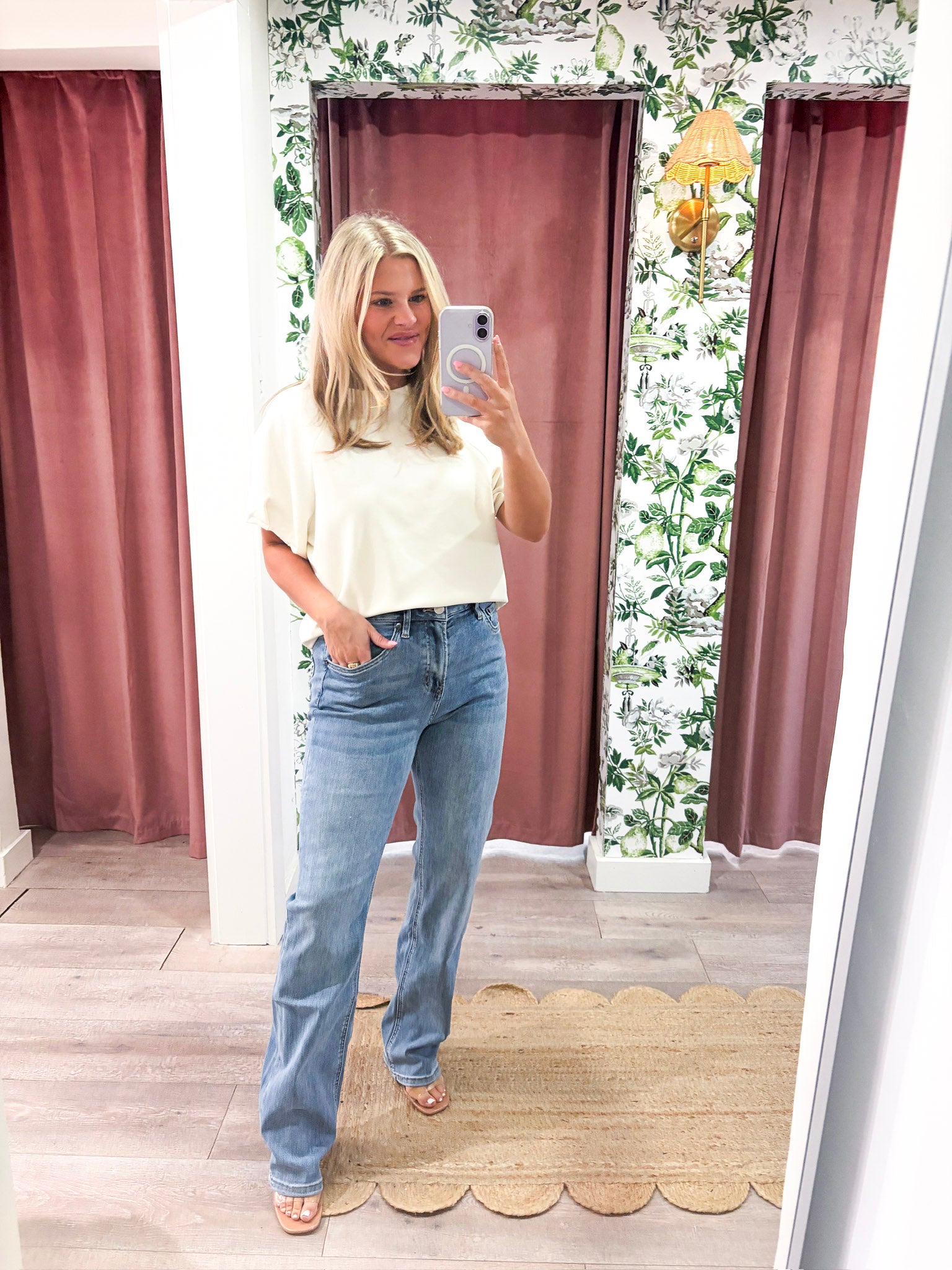 On the Go Straight Leg Jeans