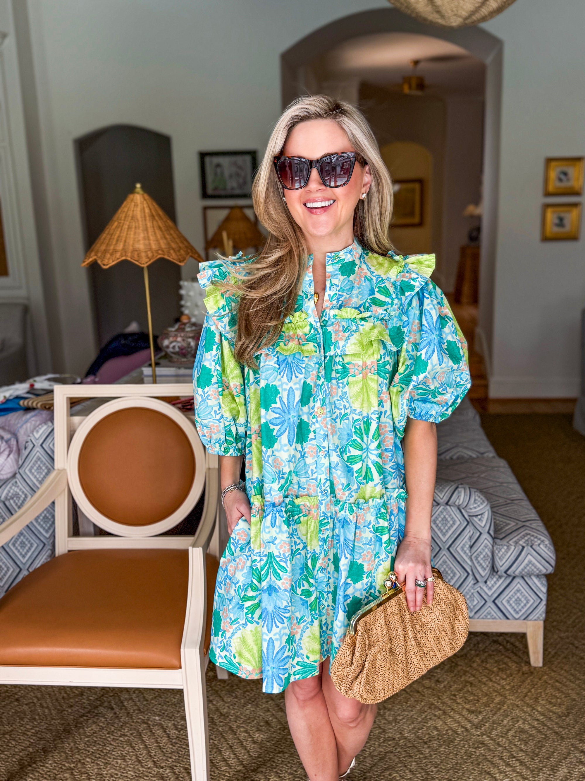 Lilah Floral Mini Dress