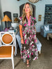 Paisley Perk Pattern Midi Dress