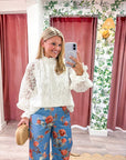 Amelie Lace Top