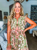 Sunkissed Reverie Belted Dress-Pink