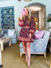 Vineyard Luxe Belted Mini Dress