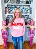 Santa Baby Knit Sweater-Light Pink