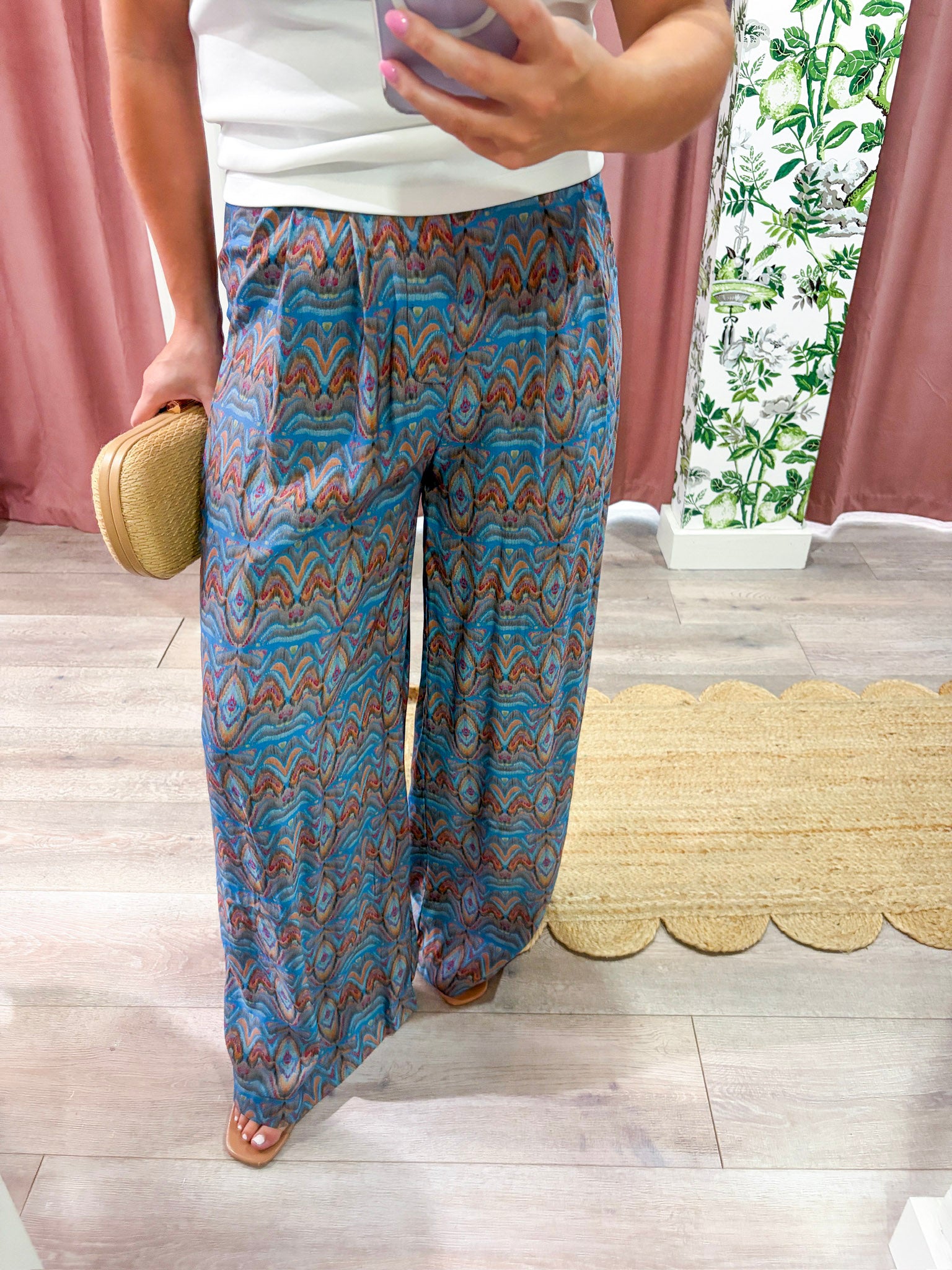Coastal Canvas Wide Leg Pants