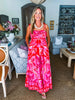 Wild Jungle Print Maxi Dress