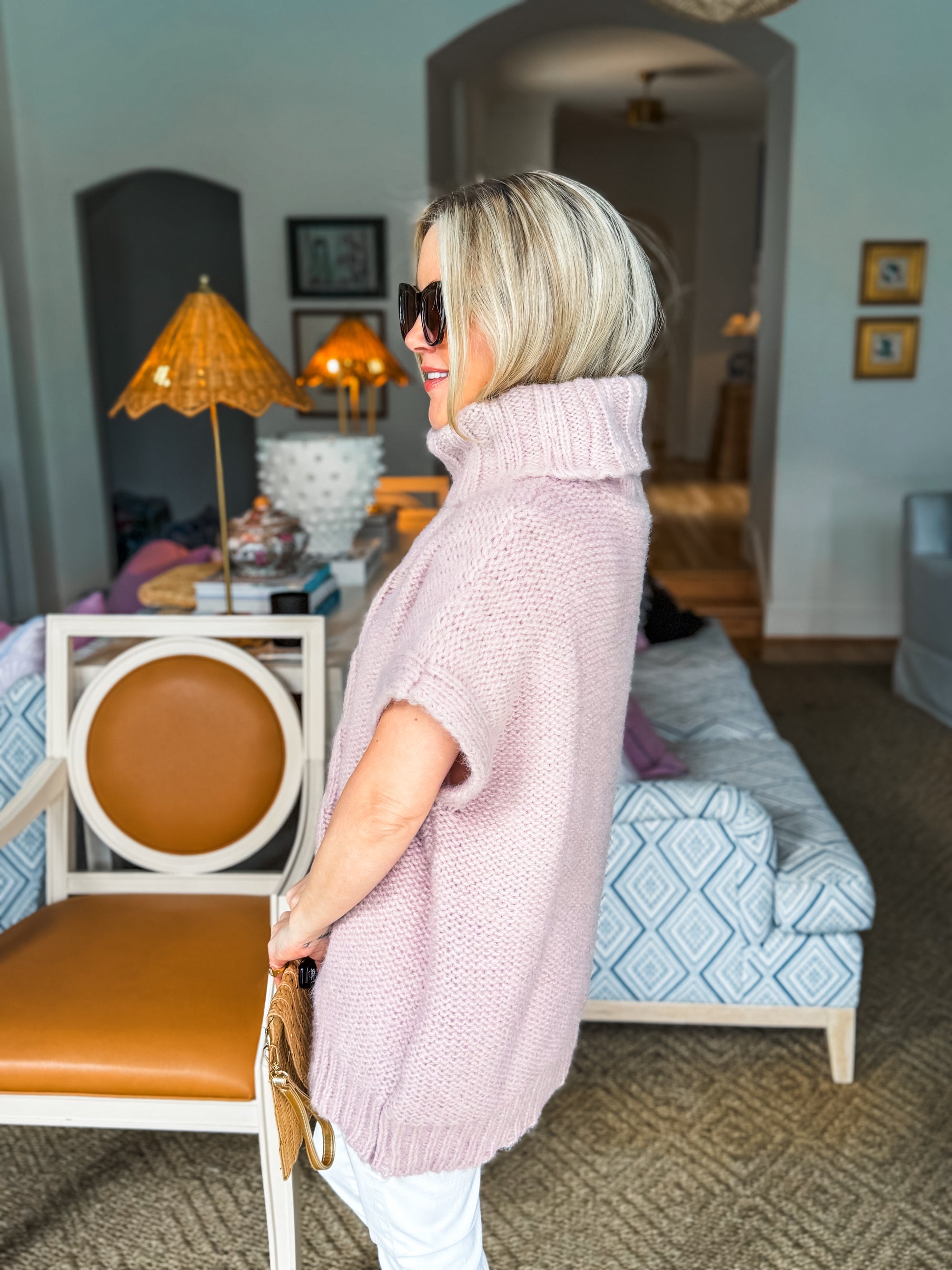 City Snowfall Sweater Vest