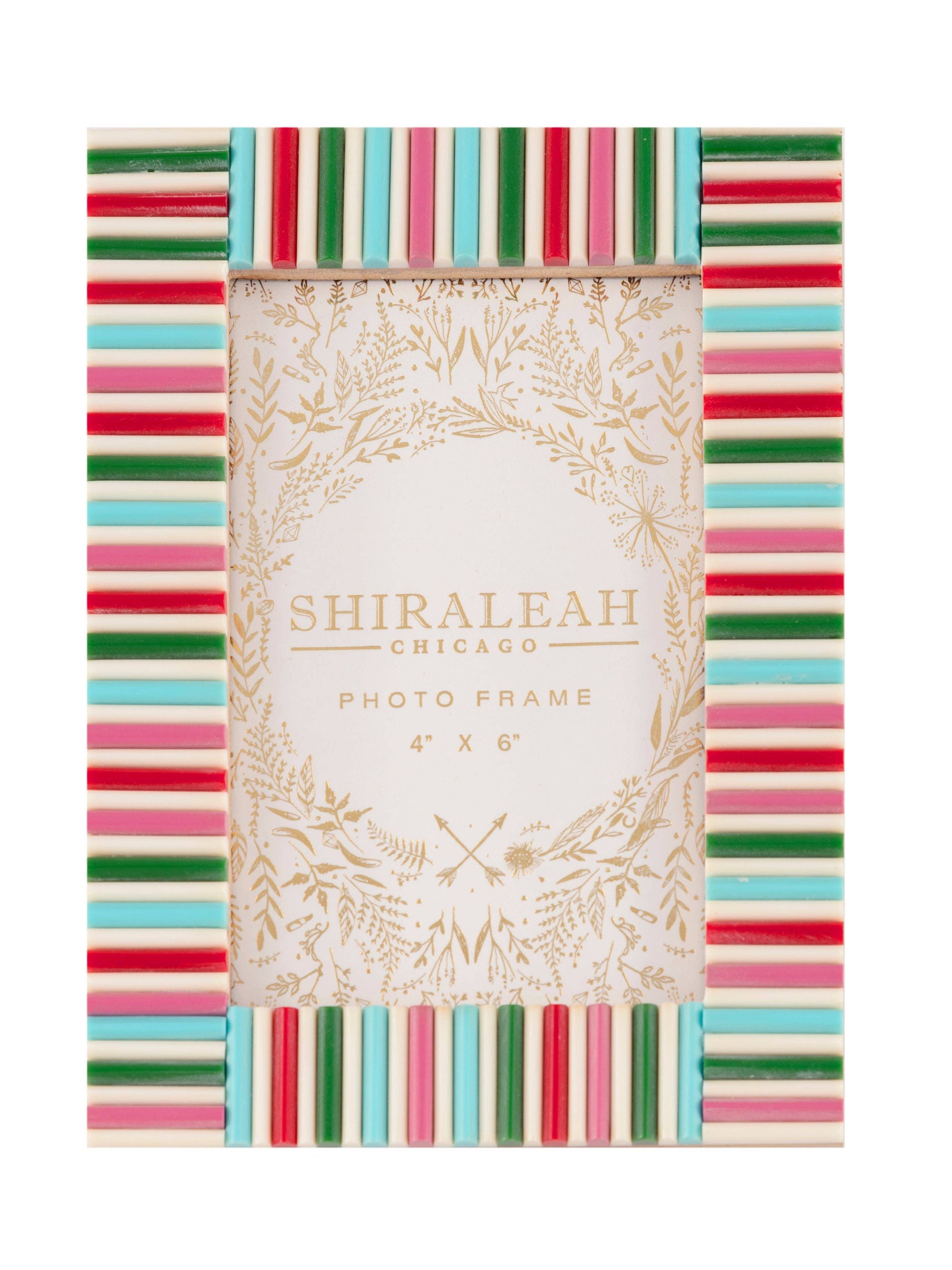Mosaic Stripes Picture Frame
