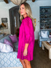 Change of Season Dress-Magenta