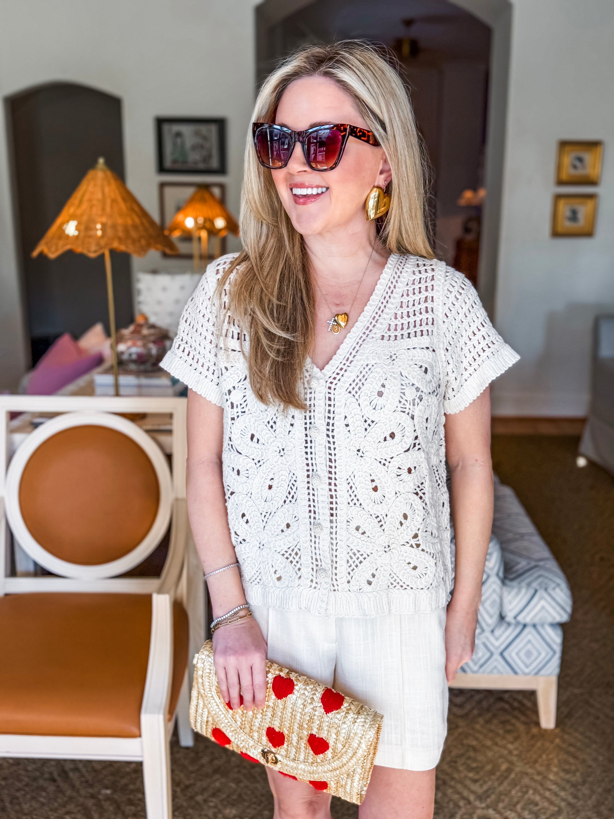 Sunpetal Crochet Top