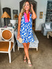 Bold Breezes Print Dress