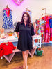 In the Details Dress-Black