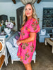 Countryside Bliss Floral Mini Dress