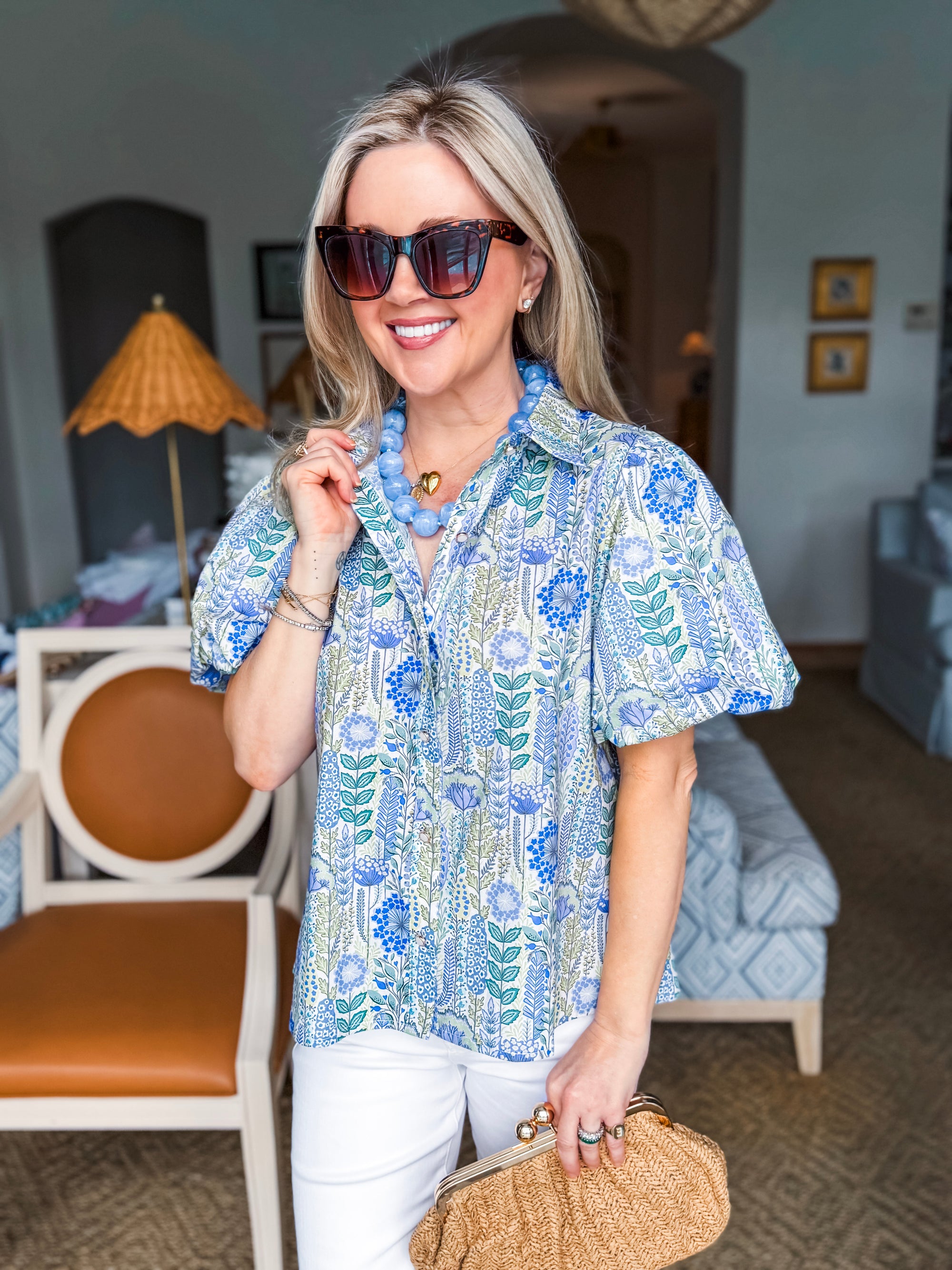 Juniper Gardens Button Down Top