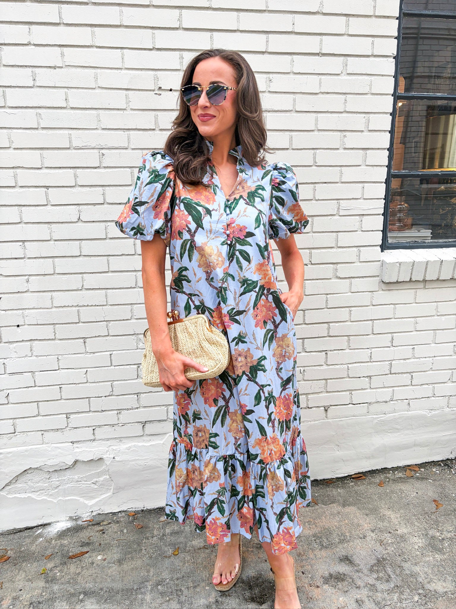 East Coast Bound Midi Dress