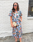 East Coast Bound Midi Dress