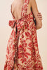 Soft Serenade Floral Midi Dress