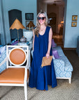 Lina Maxi Dress- Navy